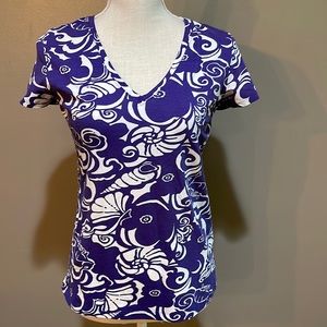 LIly Pulitzer V-Neck Top women’s size S